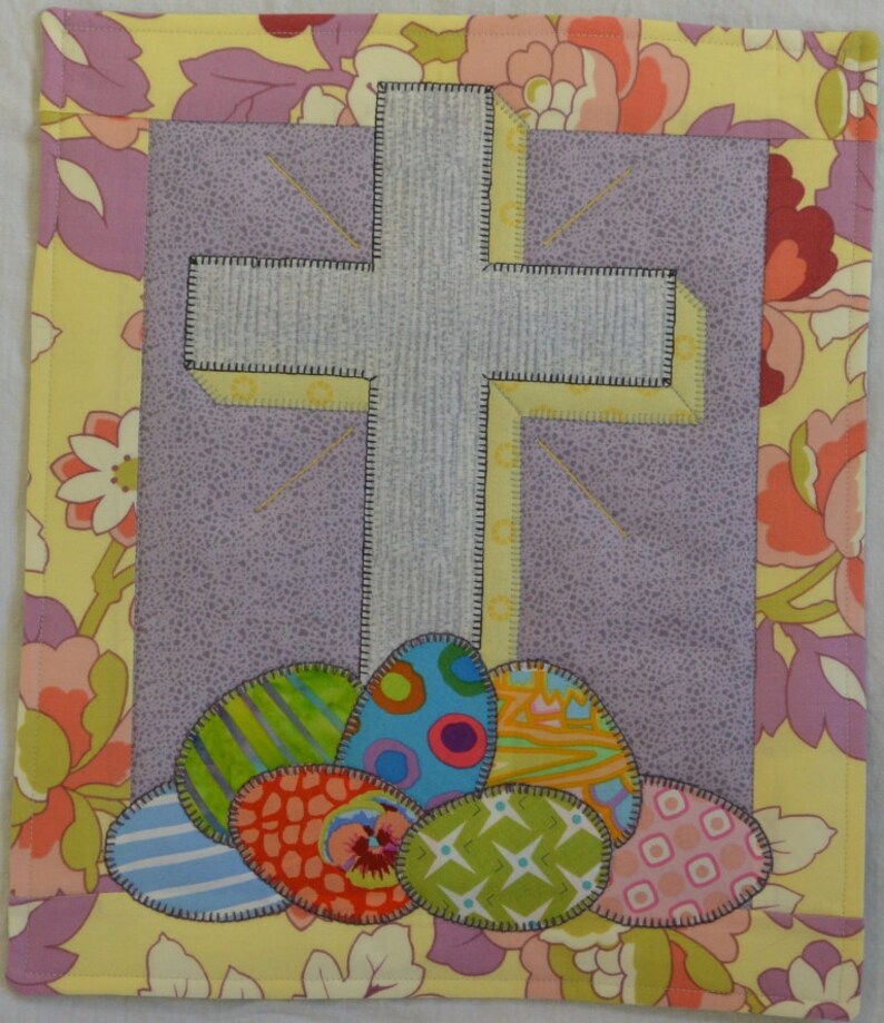 Risen Easter Holiday Mini Quilt Pattern PATTERN Etsy