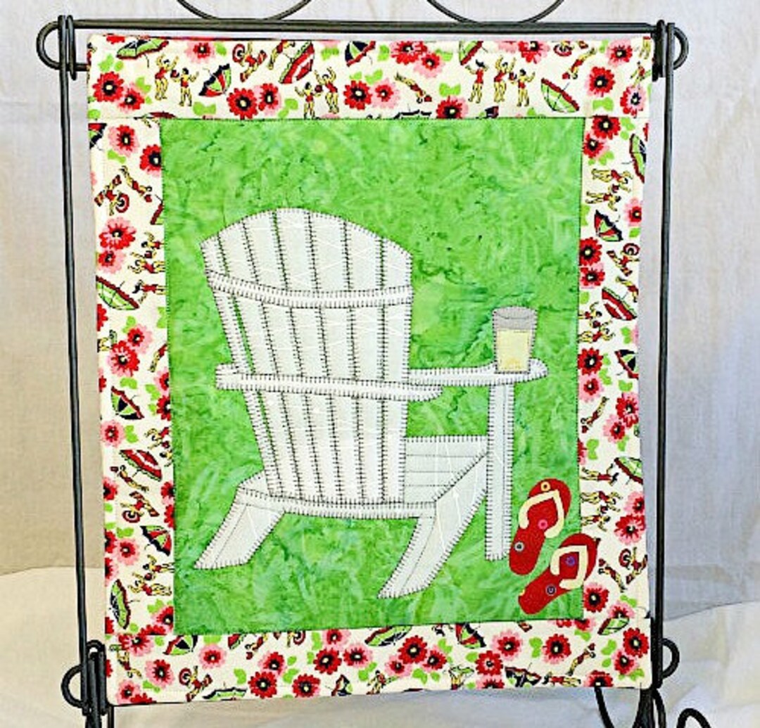 August Monthly Mini Quilt Pattern, Relax PDF PATTERN - Etsy