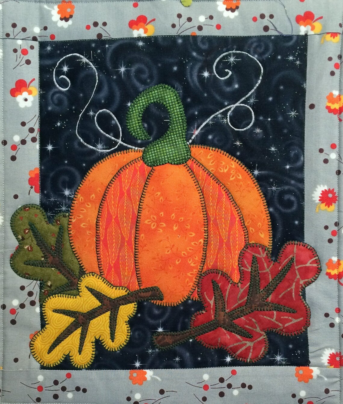 October Monthly Quilt Pattern Pumpkin Quilt Pattern - Etsy