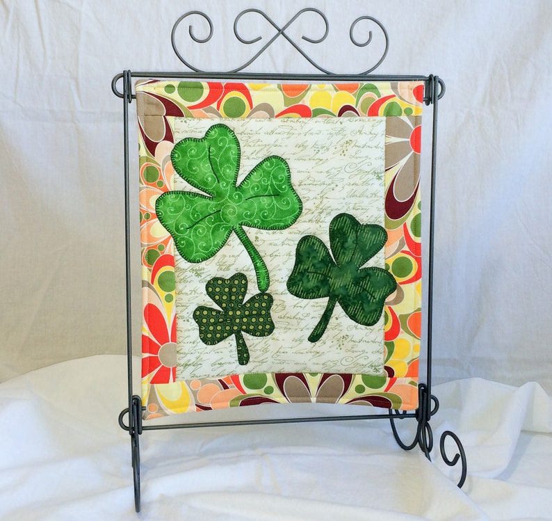 shamrocks st patricks day quilt pattern