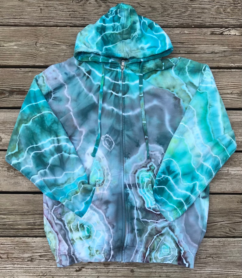 geode tie dye hoodie