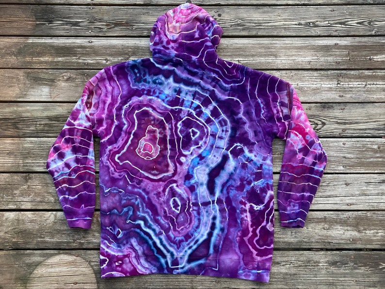 geode tie dye hoodie