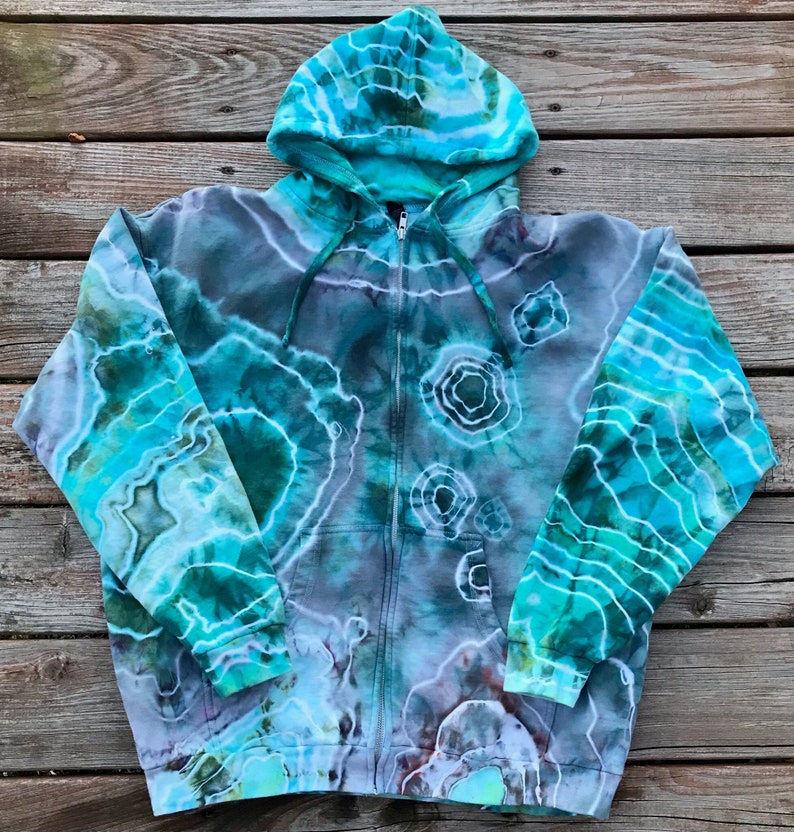 geode tie dye hoodie