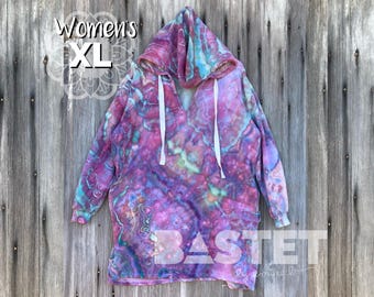 tie dye oversized hoodie dress Tie Dye Hoodie Dress - Hooded Pullover Dress - Women's Hoodie Dress - Tie Dye Dress - Women's Hoodie Dress