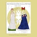 Renaissance Printable Paper Doll, Kid's Renaissance Faire Craft ...