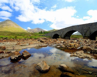 Scotland Photography, Sligachan Bridge, Isle of Skye Photography, Scotland Photo, Fine Art Photography, Scotland Landscape photos,