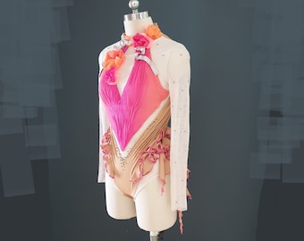 Rosa Ombre Performance Kostüm