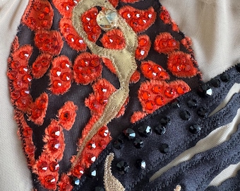 Orange-Schwarzes Tigerauge