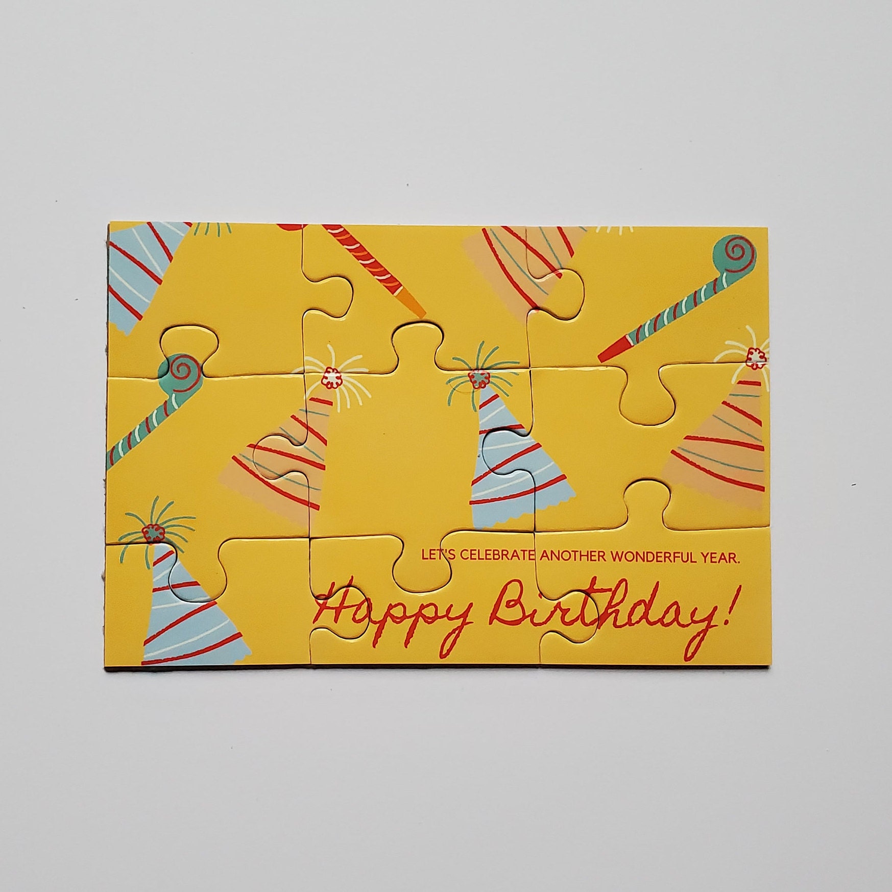Greeting Card Puzzle Birthday Card Thinking of You Card - Etsy UK