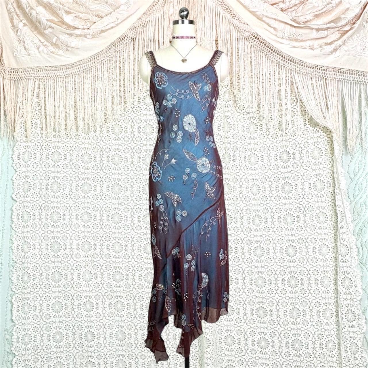 sachin and babi light blue dress Alex Evenings Plus Size V-Neck Sleeveless A-Line Ball Gown main image 1