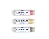 Natural Lip Balm - Herbally Infused - Eucalyptus Mint, Lemon Lavender, Mulled Wine or Citrus Sunshine