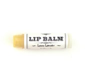 Lemon Lavender Natural Lip Balm Herbally Infused Soothing Handmade