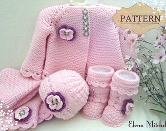 Modèle tricot gilet bébé pantalon bébé tenue bébé fille modèle veste bébé point mousse tricot modèle pull bébé vêtements bébé fille