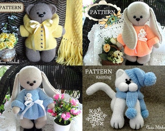 Knitting PATTERNS Discount    (  3 PATTERNS of the Toys )