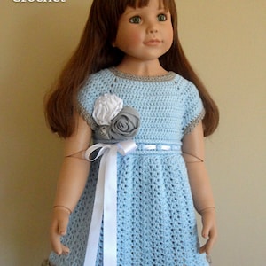 Crochet PATTERN Toddler Dress Pattern Crochet Girls Dress