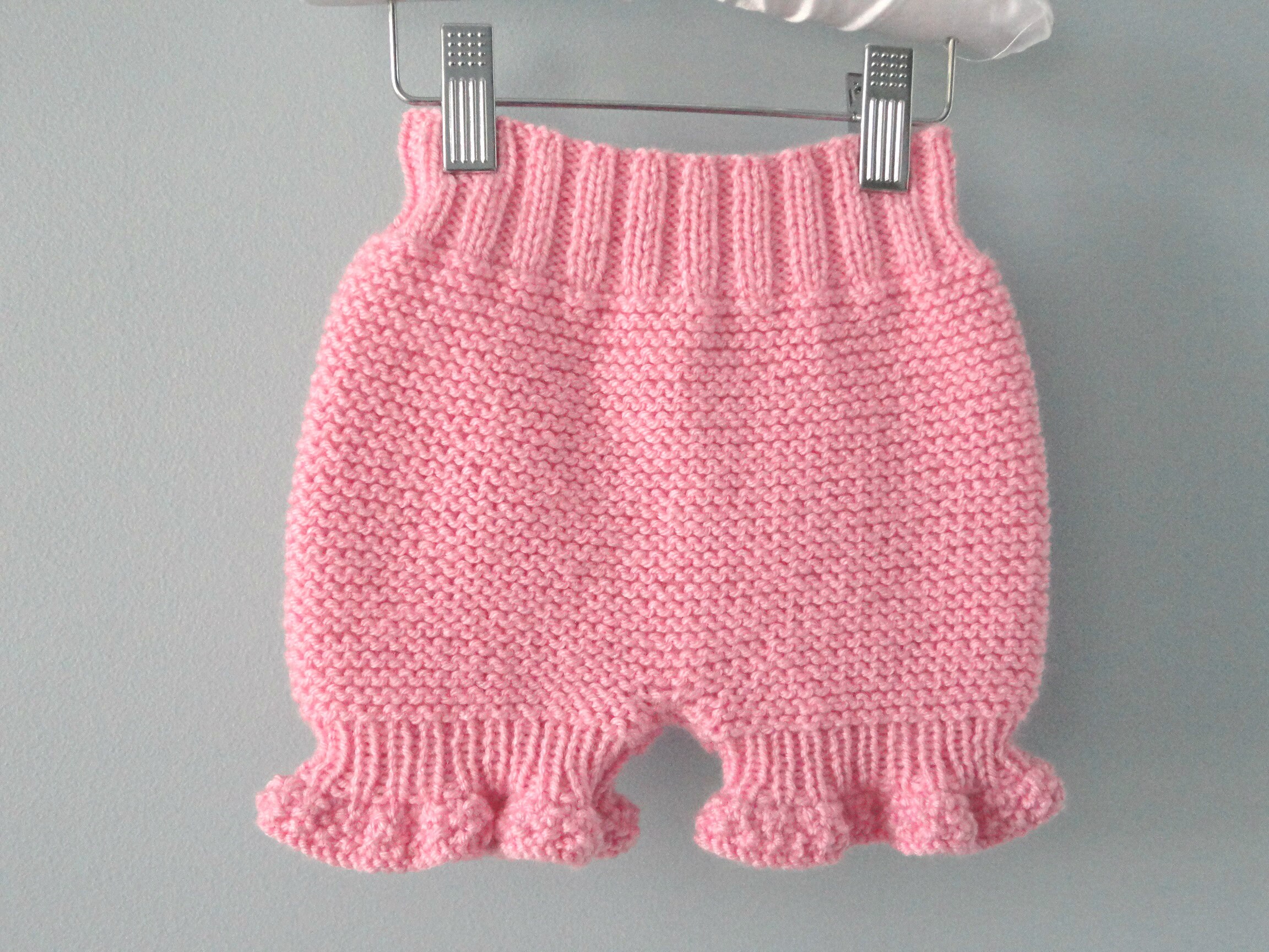 Knitting PATTERN Diaper Cover Knitted Baby Bloomers Baby Pants Etsy