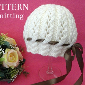 Baby Hat P A T T E R N  Knitting Baby Hat Baby Patterns Knitted Baby Hat Knitting Pattern Baby Hats Knitting Hat  Newborn Hat  ( PDF file )