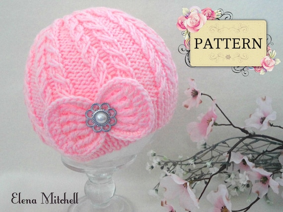 knitting cap for baby girl