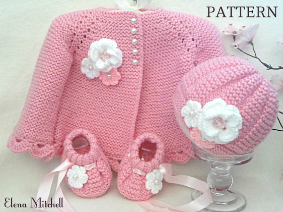 baby girl knitted jacket