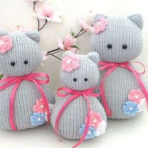 Knitting PATTERN Animal Knit Pattern Cat Animal Patterns Children Toy Knitting Doll Pattern Amigurumi Cat Baby Kids Toys Pattern PDF file image 6