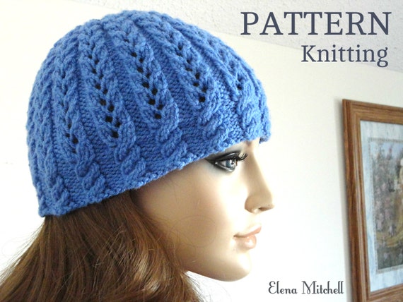 Knitting Pattern Girls Beanie Women Hat Children Hat Knit Womens Hats Toddler Beanie Knitted Toddler Hat Girls Hats Knit Pattern