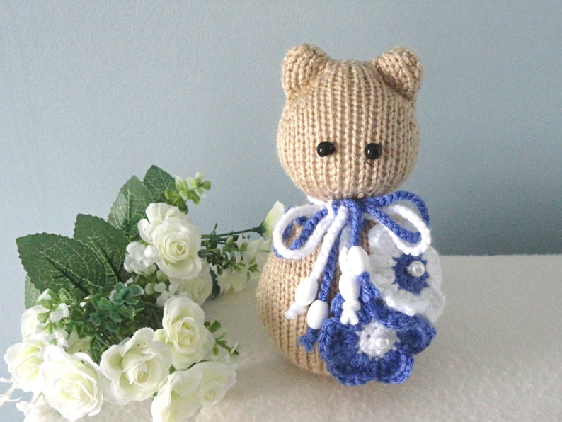 Knitting PATTERN Animal Knit Pattern Cat Animal Patterns Children Toy Knitting Doll Pattern Amigurumi Cat Baby Kids Toys Pattern PDF file image 9