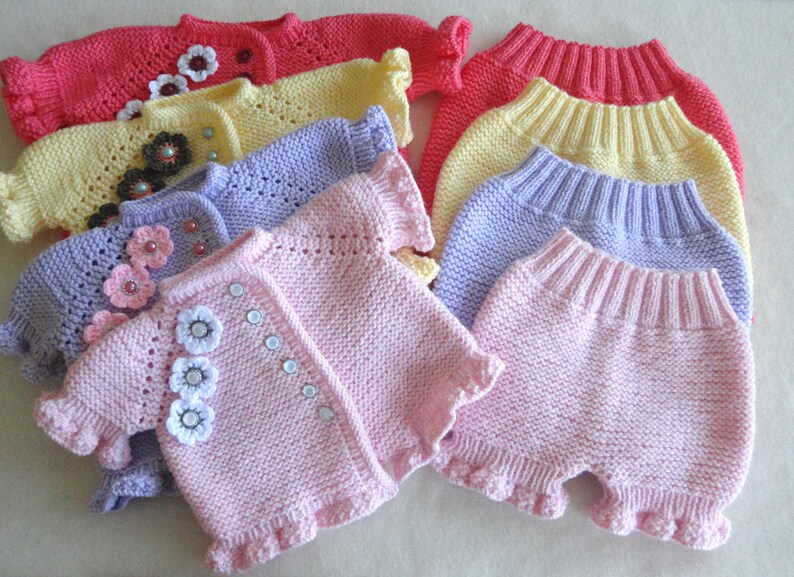 Knitting PATTERN Diaper Cover Knitted Baby Bloomers Baby Pants Etsy