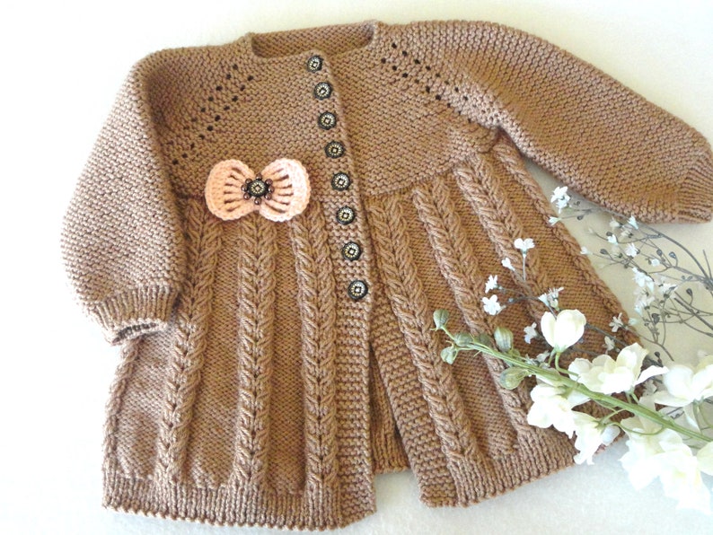 Knitting PATTERN Baby Jacket Knitted Baby Cardigan Knitted - Etsy