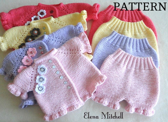 baby girl knitted jacket