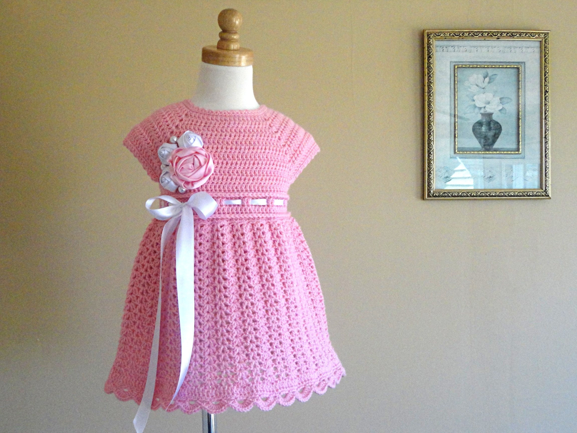 Crochet PATTERN Toddler Dress Pattern Crochet Girls Dress Etsy