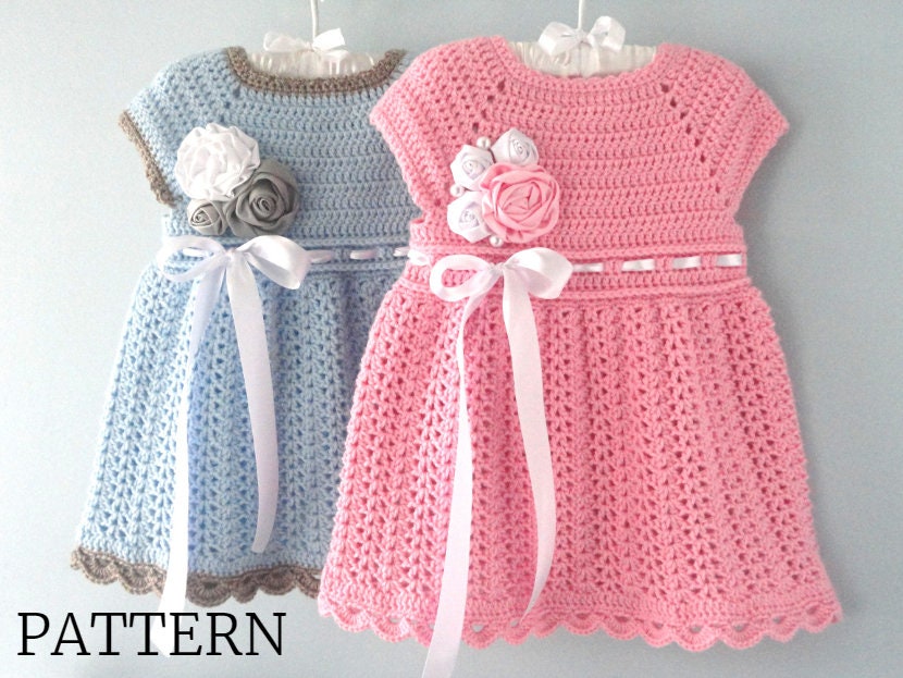 39 Adorable Crochet Patterns for Girls’ Dresses to Make for Special Occasions and... 3 Crochet Pattern Toddler Dress Pattern Crochet Girls Dress