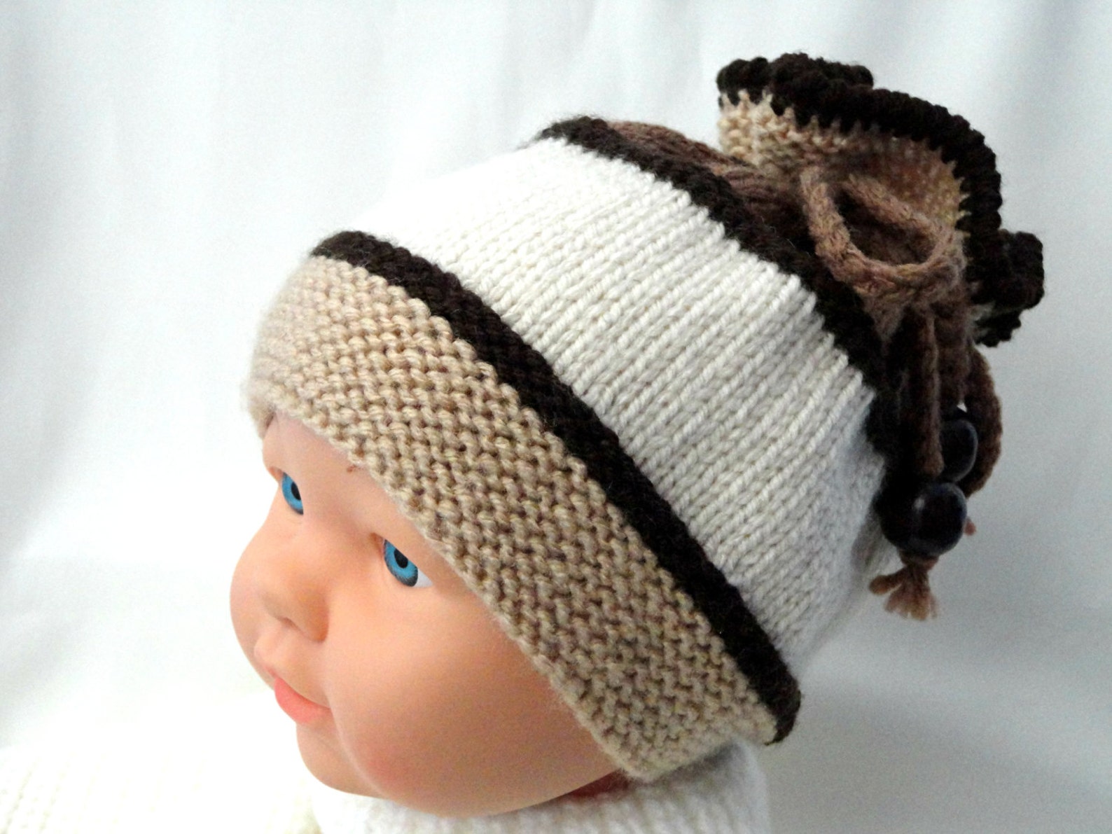 Knitting PATTERN Baby Hat Baby Beanie Knit Pattern Baby Boy Etsy Norway