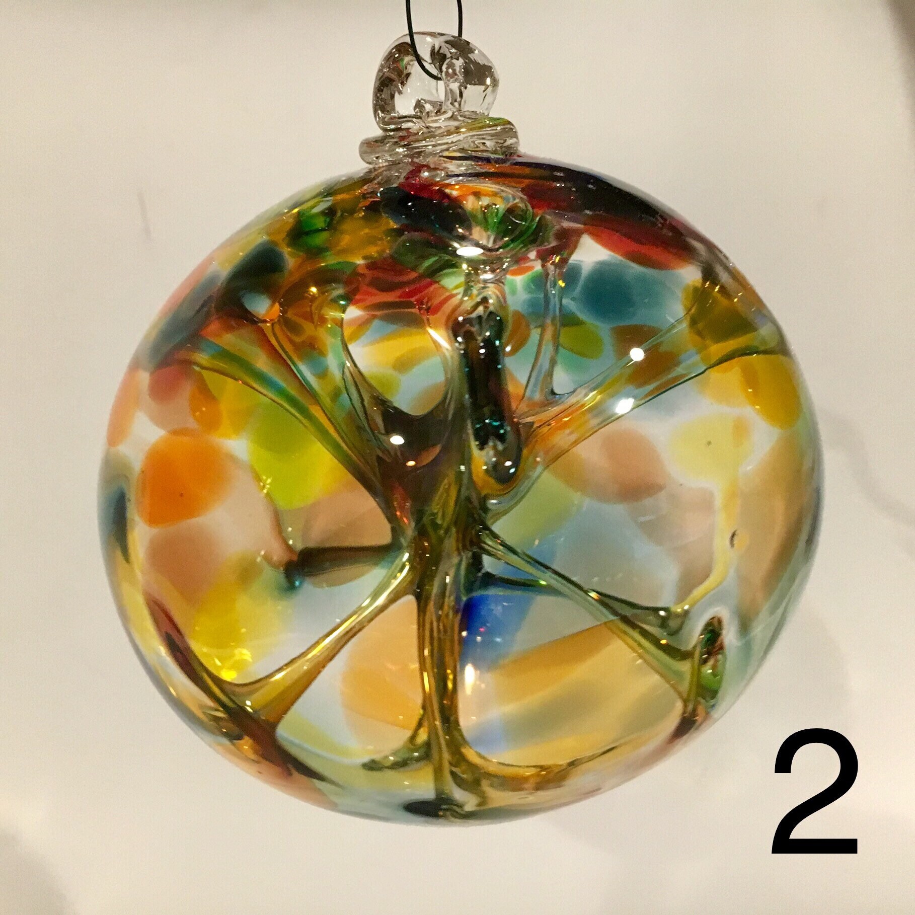 Hand Blown Glass Witch Ball Etsy