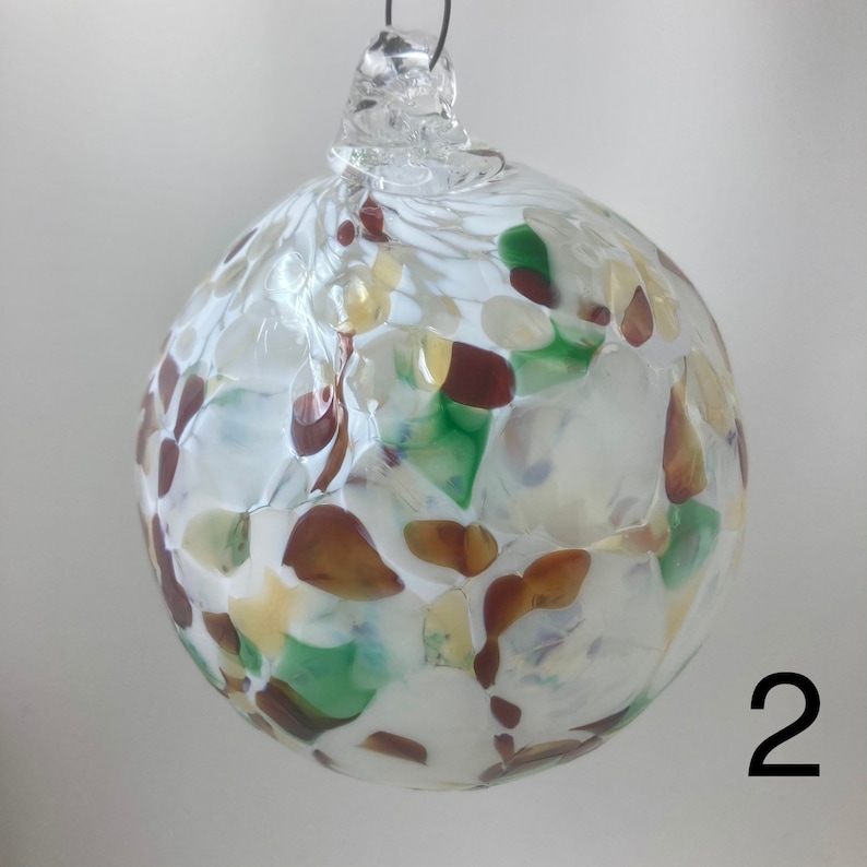 1a Hand Blown Glass Friendship Ball