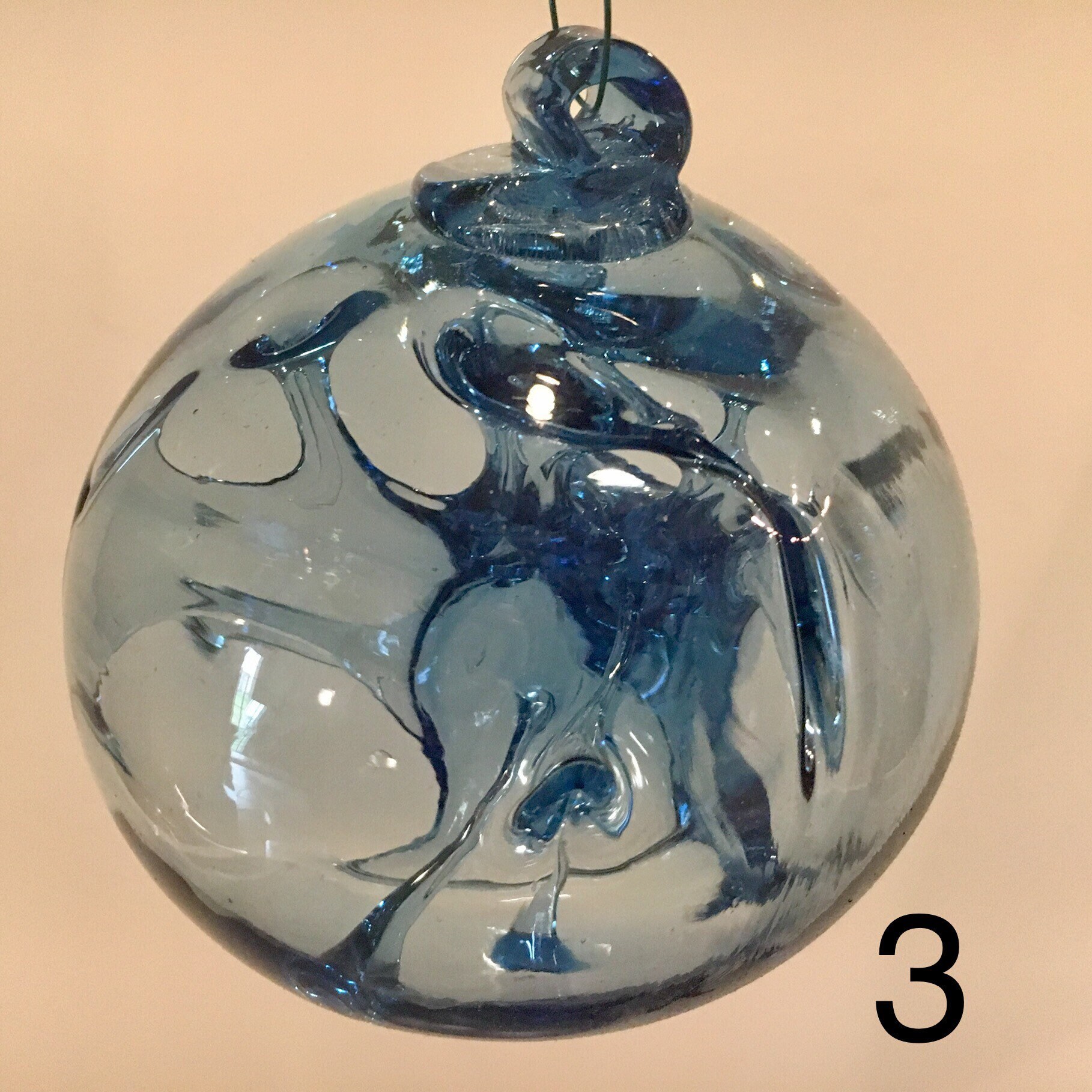 Hand Blown Glass Witch Ball Etsy