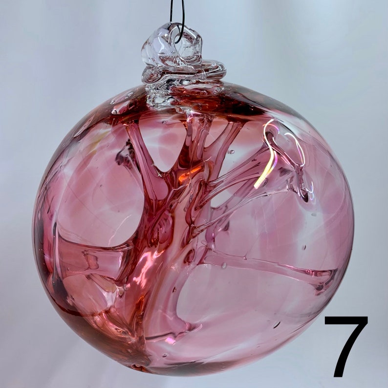 Hand Blown Glass Witch Ball Etsy