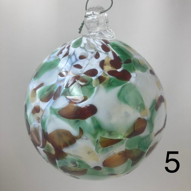 1a Hand Blown Glass Friendship Ball