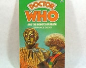 Vintage Doctor Who Paperback First Printing, 1979 And The Robots Of Death