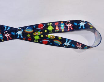 3 yards of FOE 5/8 inch "space" fold-over elastic ribbon
