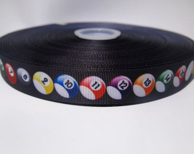 Force Pool Ribbon 5 Yards of 7/8 Inch
