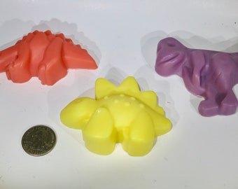 3pc handmade "dinosaur" soap, choose your fragrance