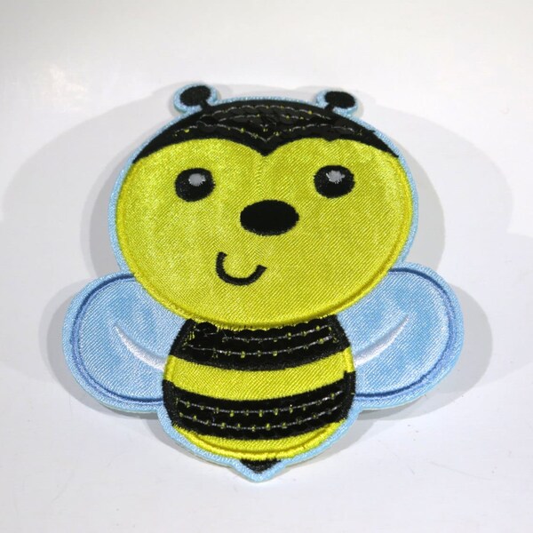 Iron-on "cute bee", applique, application (P88)