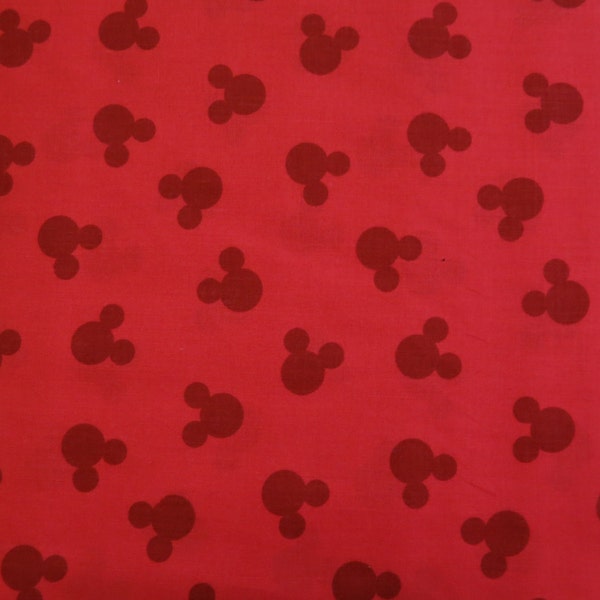 1/2 yard of 100% cotton "Mickey Mouse" Fabric