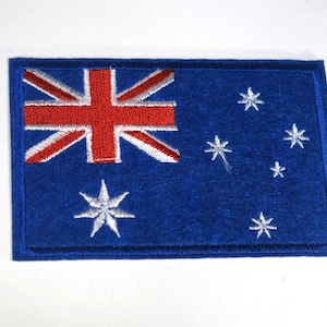 Iron-on &quot;Australia flag&quot;, applique, application (P89)
