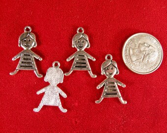 Charme Vintage Cigogne En Argent Sterling - 3,2 G, 2,2 Cm - Occasion Bon état