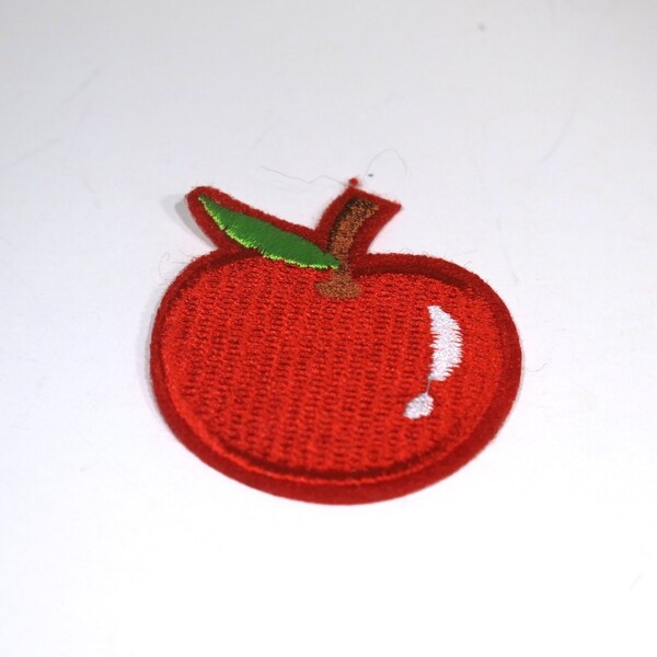 Apple Applique - Etsy