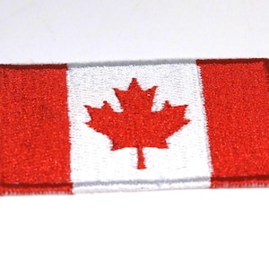 Iron-on &quot;Canada flag&quot;, applique, application (P53)