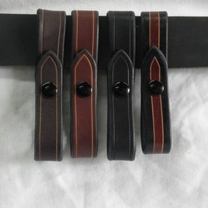Leather Tankard Strap: Renaissance Faire Mug Holder Belt Accessory