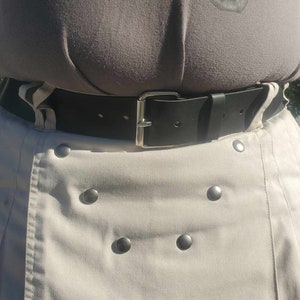 2 inch Leather Kilt Belt