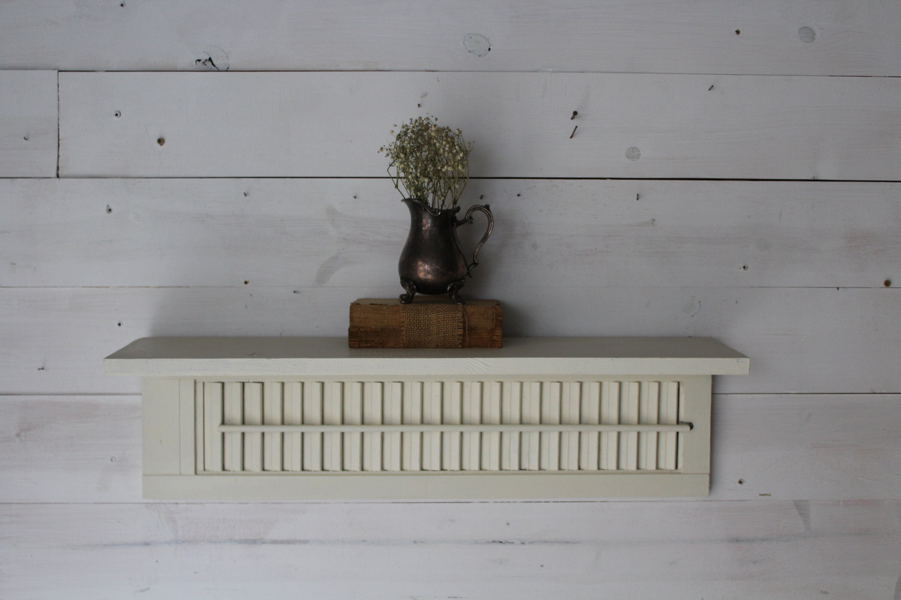 White Shutter Shelf Etsy Australia
